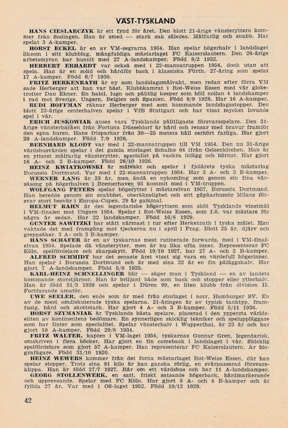 Västtyskland Yugoslavien c
